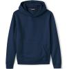 Lands’ End School Uniform Adult Hooded Pullover Sweatshirt(Classic Navy)
