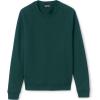 Lands’ End School Uniform Adult Long Sleeve Crewneck Sweatshirt(Evergreen)