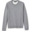 Lands’ End School Uniform Adult Long Sleeve Crewneck Sweatshirt(Pewter Heather)
