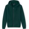 Lands’ End School Uniform Adult Zip Front Sweatshirt(Evergreen)