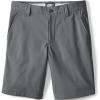 Lands’ End School Uniform Boys Active Chino Shorts(Arctic Gray 4)