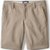 Lands’ End School Uniform Girls Active Chino Shorts(Khaki)