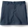 Lands’ End School Uniform Girls Active Chino Skort Top of The Knee(Classic Navy 23)