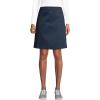 Lands’ End School Uniform Girls Blend Chino Skort Above Knee(Classic Navy)
