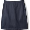 Lands’ End School Uniform Girls Blend Chino Skort Top of Knee(Classic Navy)
