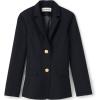 Lands’ End School Uniform Girls Hopsack Blazer(Black)