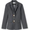 Lands’ End School Uniform Girls Hopsack Blazer(Slate Frost)