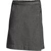 Lands’ End School Uniform Girls Solid A-line Skirt Below The Knee(Academic Gray)