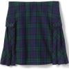 Lands’ End School Uniform Girls Solid A-line Skirt Below The Knee(Plaid Classic Navy/Evergreen)