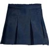Lands’ End School Uniform Girls Solid Box Pleat Skirt Above Knee(Academic Classic Navy)