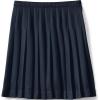 Lands’ End School Uniform Girls Solid Pleated Skirt Below The Knee(Classic Navy)