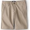 Lands’ End School Uniform Girls Stretch Chino Bermuda Shorts(Khaki)