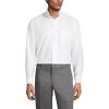 Lands’ End School Uniform Men’s Long Sleeve Oxford Dress Shirt(White)