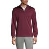 Lands’ End School Uniform Men’s Quarter Zip Pullover(Burgundy)