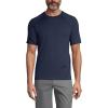 Lands’ End School Uniform Men’s Short Sleeve Active Tee(Classic Navy)