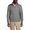 Lands’ End School Uniform Men’s ThermoPlume Jacket(Arctic Gray)