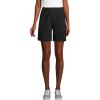 Lands’ End School Uniform Women’s Mesh Gym Shorts(Black)