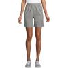 Lands’ End School Uniform Women’s Mesh Gym Shorts(Stone Gray)