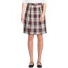 Lands’ End School Uniform Women’s Plaid Skort Top of Knee(Garnet/Khaki Plaid)