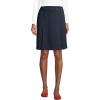 Lands’ End School Uniform Women’s Ponte Button Front Skort(Classic Navy)