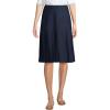 Lands’ End School Uniform Women’s Solid Pleated Skirt Below The Knee(Classic Navy)