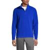 Lands’ End School Uniform Young Men’s Lightweight Fleece Quarter Zip Pullover(Cobalt)