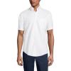 Lands’ End School Uniform Young Men’s Short Sleeve Oxford Dress Shirt(White)