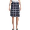 Lands’ End School Uniform Young Women’s Plaid A-line Skirt Below The Knee(Classic Navy Plaid)