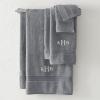 Lands’ End Supima Towel Deep Sea Navy 6 Piece Towel Set(Rich Steel)