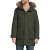 Lands’ End Men’s Expedition Winter Parka(Darkest Olive)