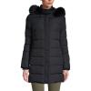 Lands’ End Womens Down Winter Coat Black Regular Small