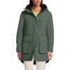 Lands’ End Women’s Squall Waterproof Insulated 3 in 1 Winter Parka(Spruce)