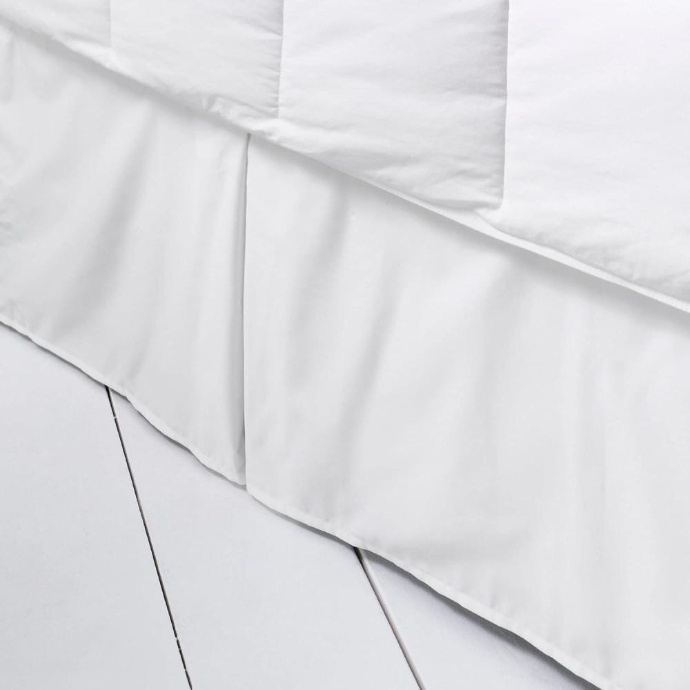 imageLands End 400 NI Bedskirt Ivory TwinWhite