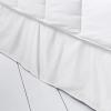 Lands’ End 400 NI Bedskirt Ivory Twin(White)