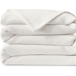 Lands’ End Matelasse Coverlet Ivory King(Ivory)