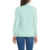 Lands’ End Lightweight Jersey Long Sleeve Turtleneck(Pale Sky)