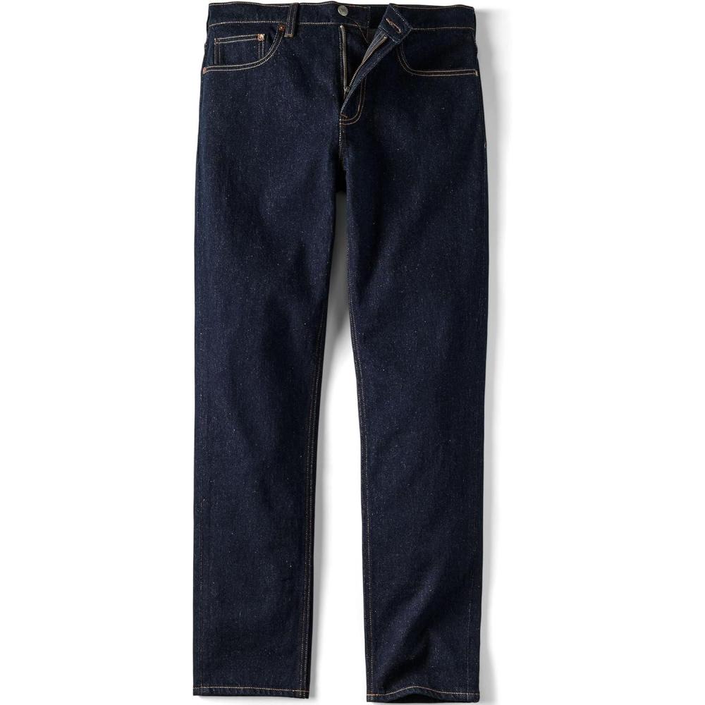 imageLands End Mens Slim Fit Stretch Jeans Washed BlackForever Blue