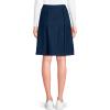 Lands’ End School Uniform Women’s Solid Pleated Skort Top of Knee(Academic Classic Navy)