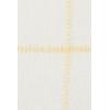 Lands’ End Heavyweight Cashtouch Throw Aegean Coast Windowpane 50″ x 60″(Ivory/Simply Yellow Windowpane)