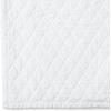 Lands’ End Solid Diamond Double Voile Sham Bering Sea Blue Standard(White)