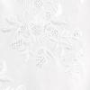 Lands’ End Women’s Embroidered Poplin Long Sleeve Blouse(White)