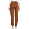 Lands’ End Women’s Serious Sweats High Rise Jogger Pants(Rich Ginger Brown)