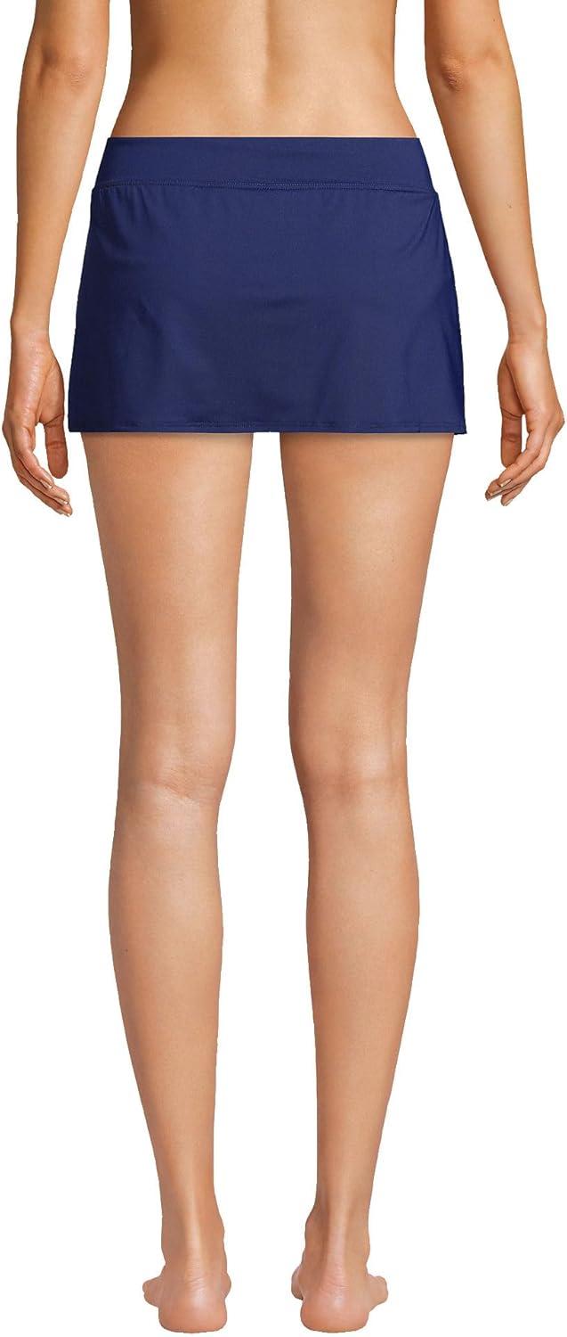 imageLands End Womens Mini Swim SkirtDeep Sea Navy