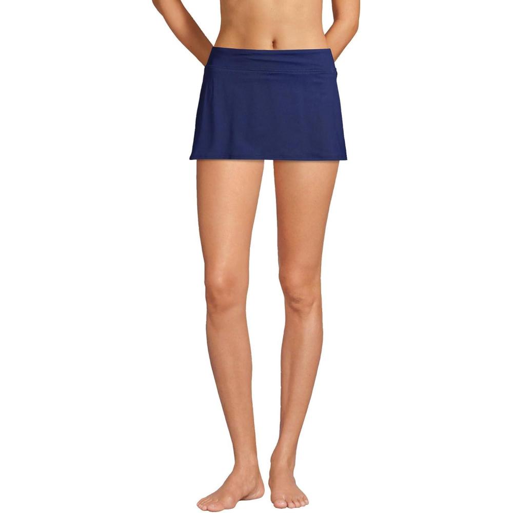 imageLands End Womens Mini Swim SkirtDeep Sea Navy