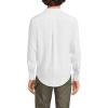 Lands’ End Men’s Long Sleeve Linen Shirt(White)
