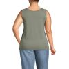 Lands’ End Women’s Cotton Tank Top(Sage)