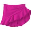 Lands’ End Women’s Ruffle Hem Mini Swim Skirt(Crimson Rose)