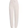 Lands’ End Women’s Serious Sweats High Rise Jogger Pants(Soft Sand)