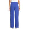 Lands’ End Women’s Serious Sweats High Rise Relaxed Straight Leg Pants(Blue Breeze)