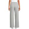 Lands’ End Women’s Serious Sweats High Rise Relaxed Straight Leg Pants(Gray Heather)